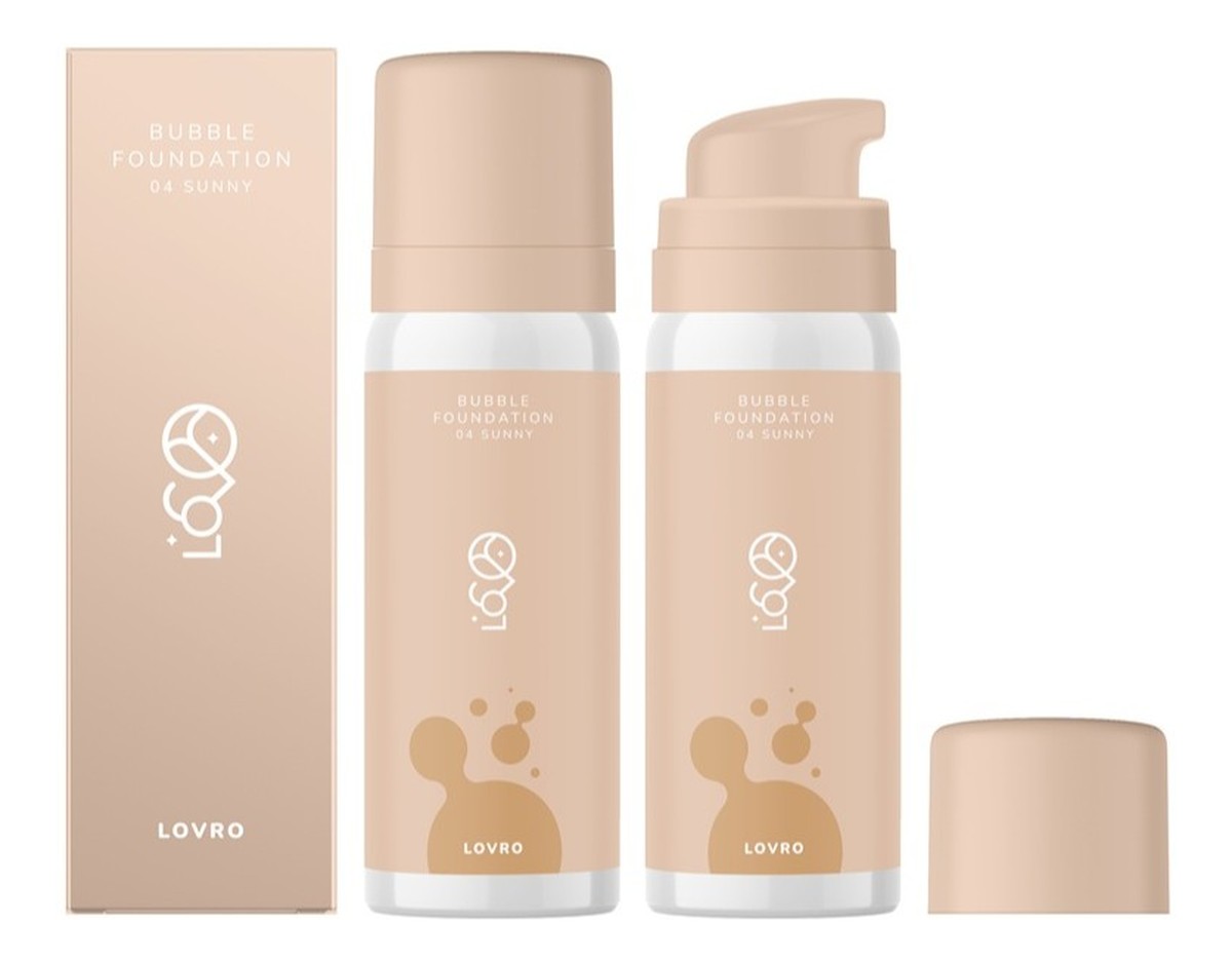 podkład o napowietrzonej rozświetlającej formule