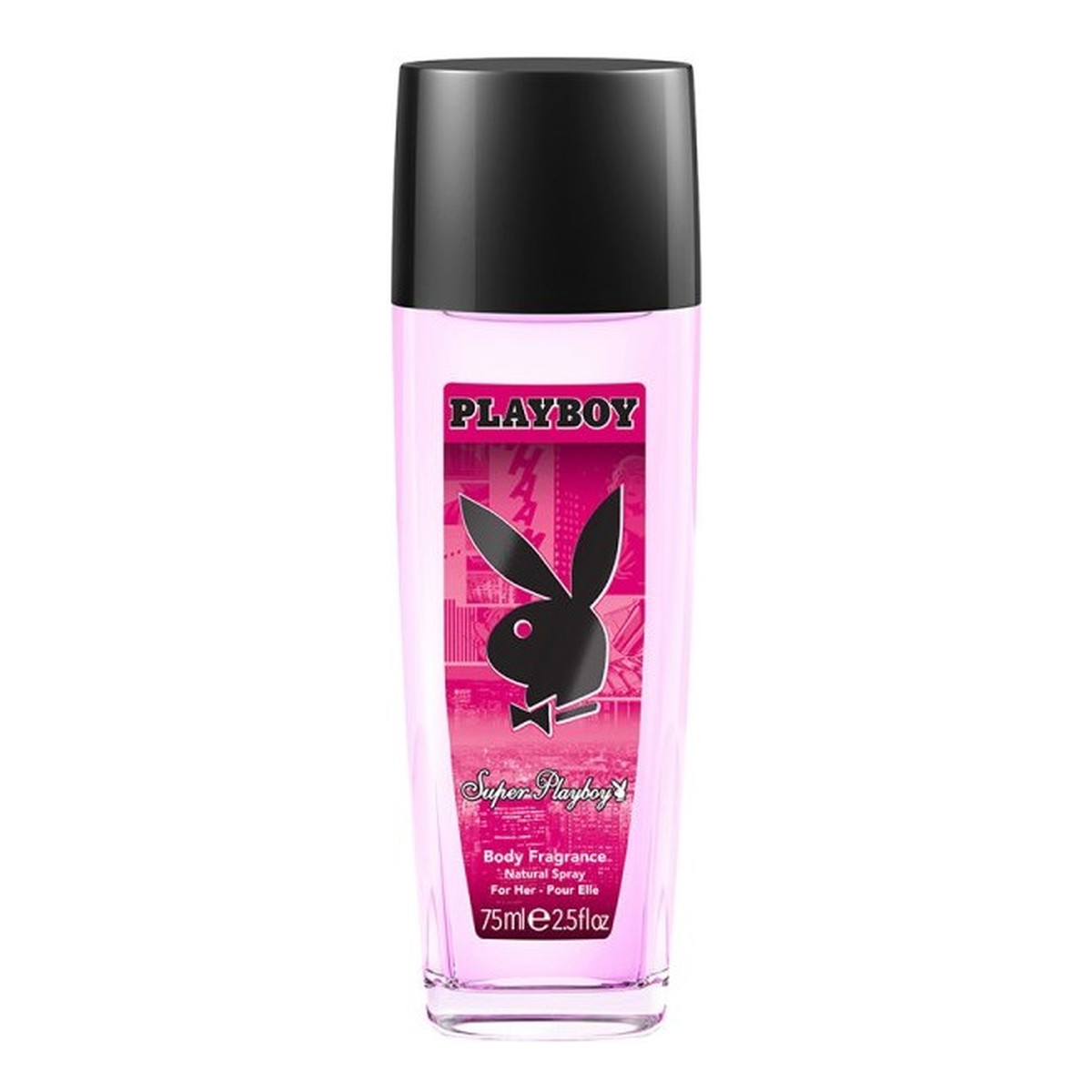 Playboy Super Playboy For Her perfumowany Dezodorant spray szkło 75ml