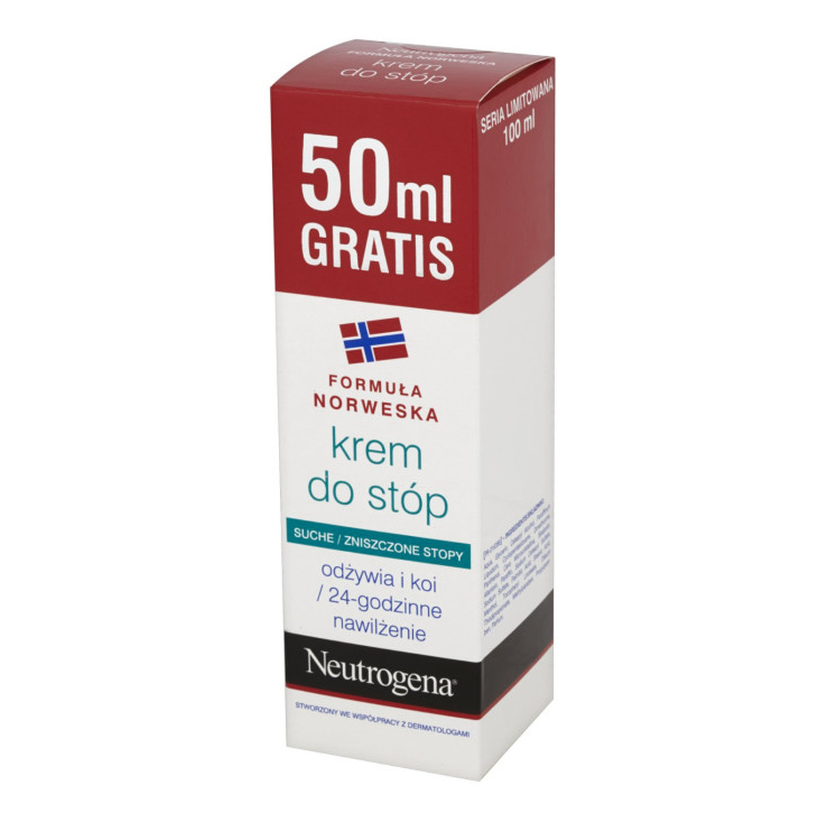 Neutrogena Formuła Norweska Odżywczy Krem do stóp 100ml