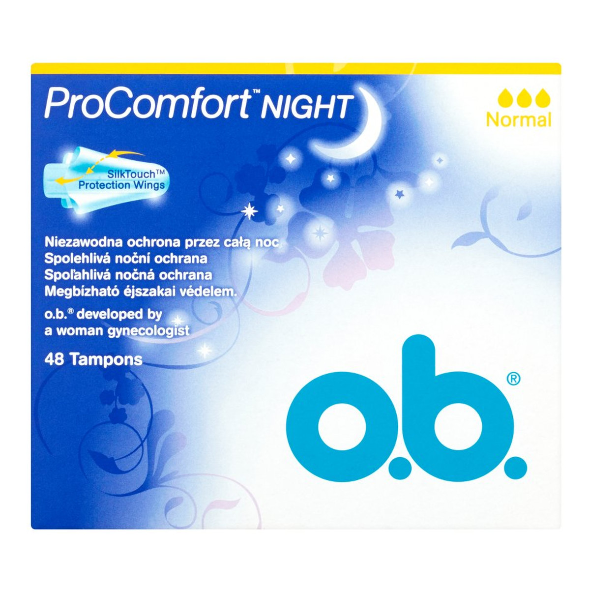 O.B. ProComfort Night Normal Tampony 48szt