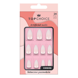 Sztuczne paznokcie Long Almond Ombre