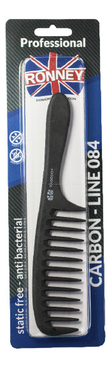 Professional carbon comb line 084 grzebień do włosów l205mm