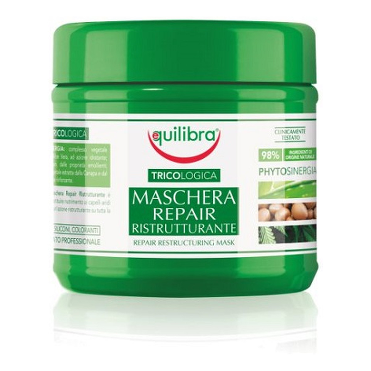 Equilibra Tricologica Restructuring Mask Hair - Naprawcza maska do włosów restrukturyzacyjna 250ml