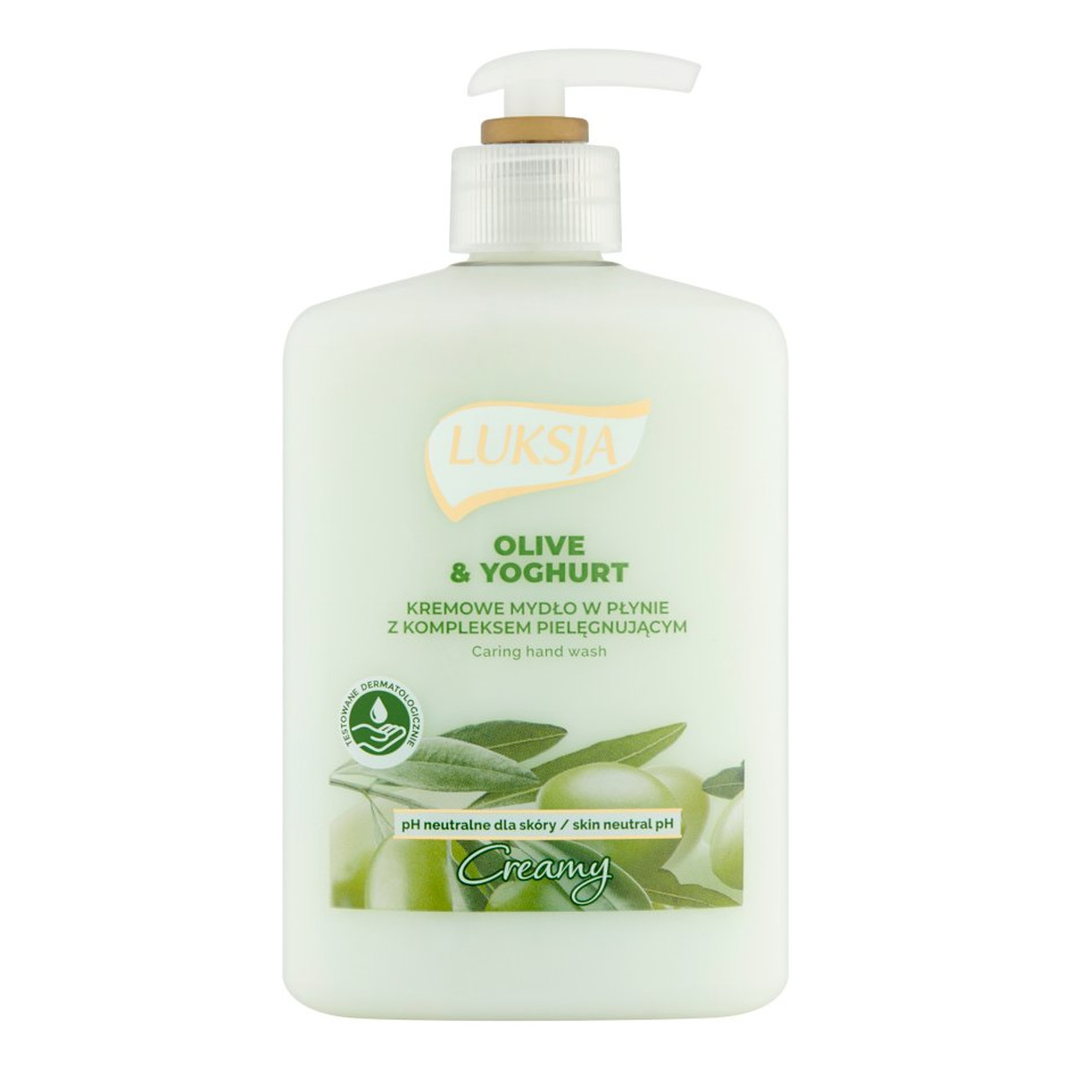 Luksja Creamy Kremowe mydło w płynie Olive & Yoghurt 500ml