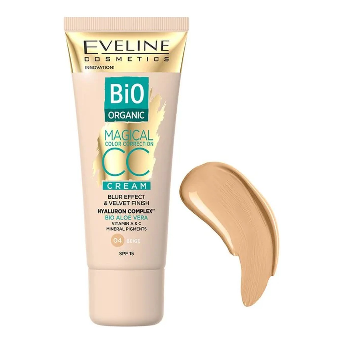 Eveline Magical CC Krem z mineralnymi pigmentami 04 Beige 30ml