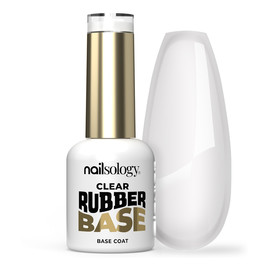 Nailsology clear rubber base baza kauczukowa