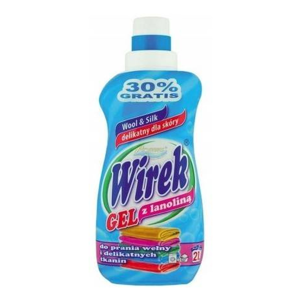 Wirek Żel do prania Lanolina 21 prań 1000ml