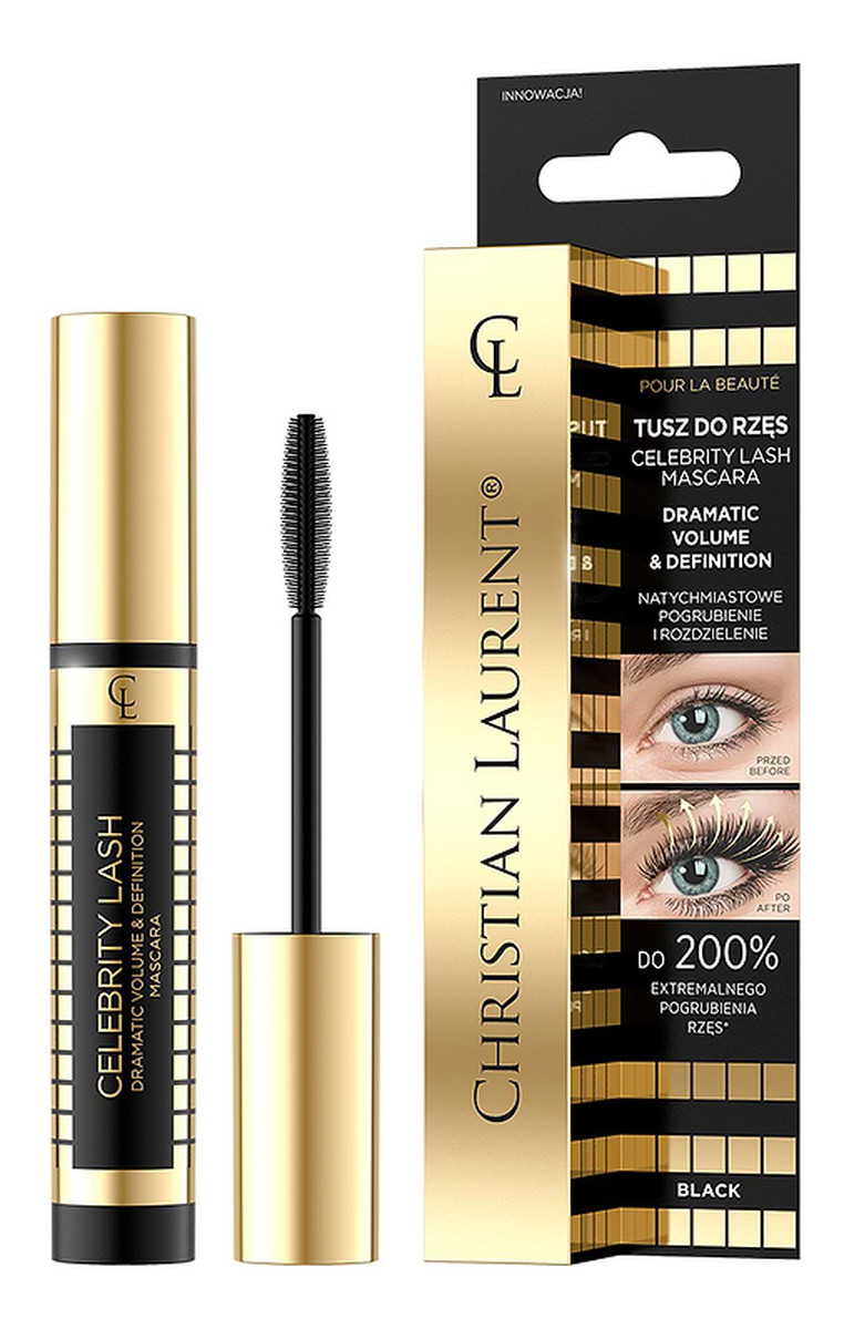 Natychmiastowe Pogrubienie i Rozdzielenie Tusz do rzęs Celebrity Lash