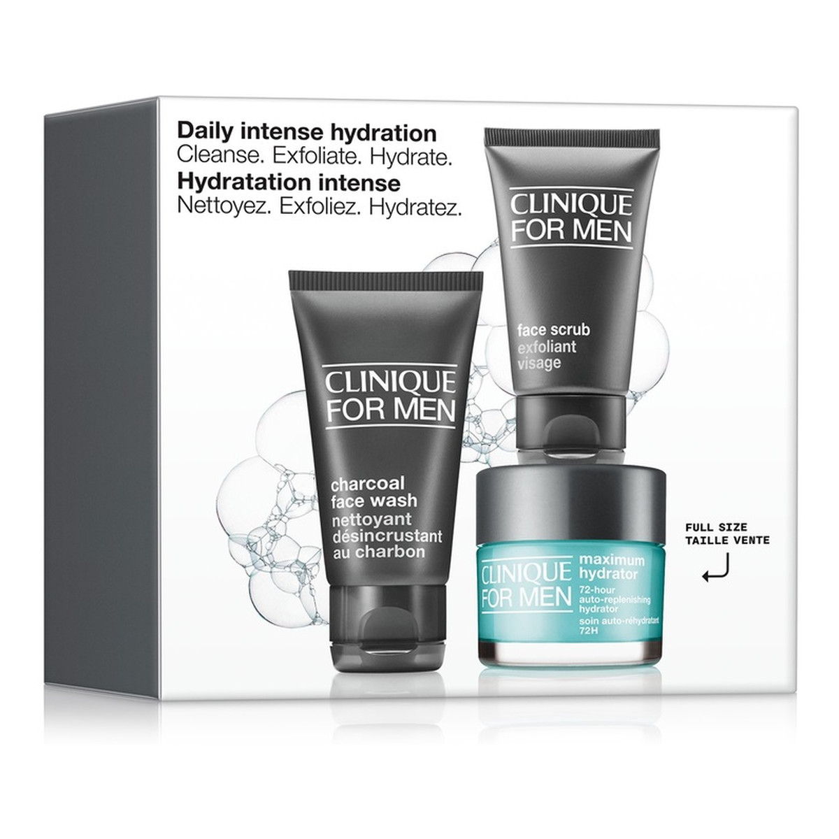 Clinique Daily Intense Hydration Zestaw kosmetyków dla mężczyzn