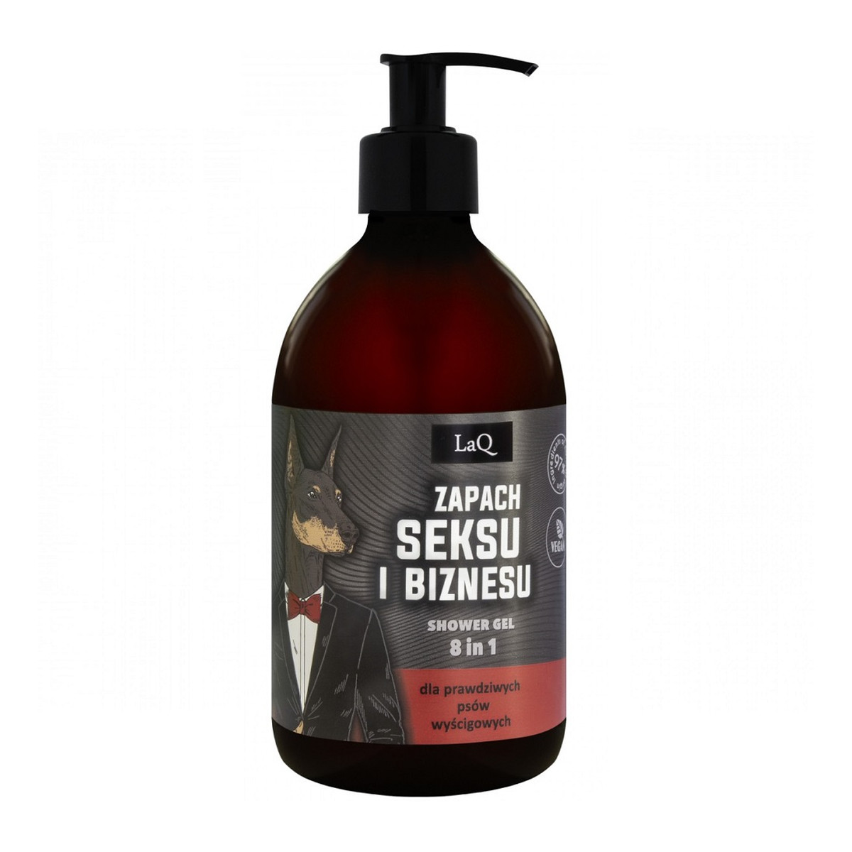 Laq Żel pod prysznic 8w1 doberman exlusive 500ml