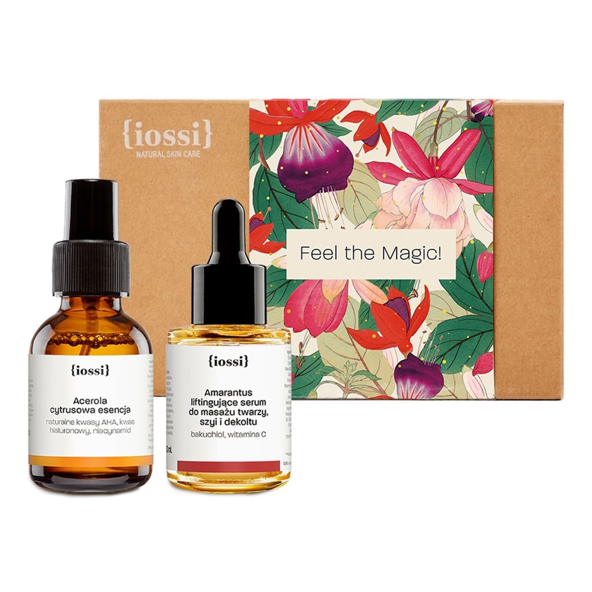 Iossi Feel the Magic! Zestaw serum do twarzy 30ml + cytrusowa esencja 50ml