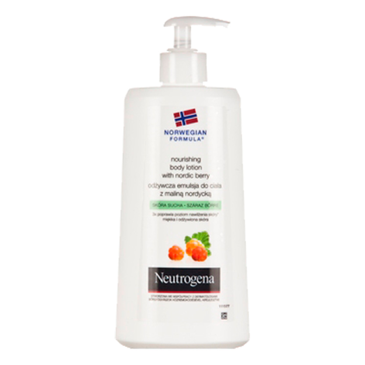 Neutrogena Formuła Norweska Głęboko Nawilżająca Emulsja Do Ciała 6 × Malina Nordycka 400ml