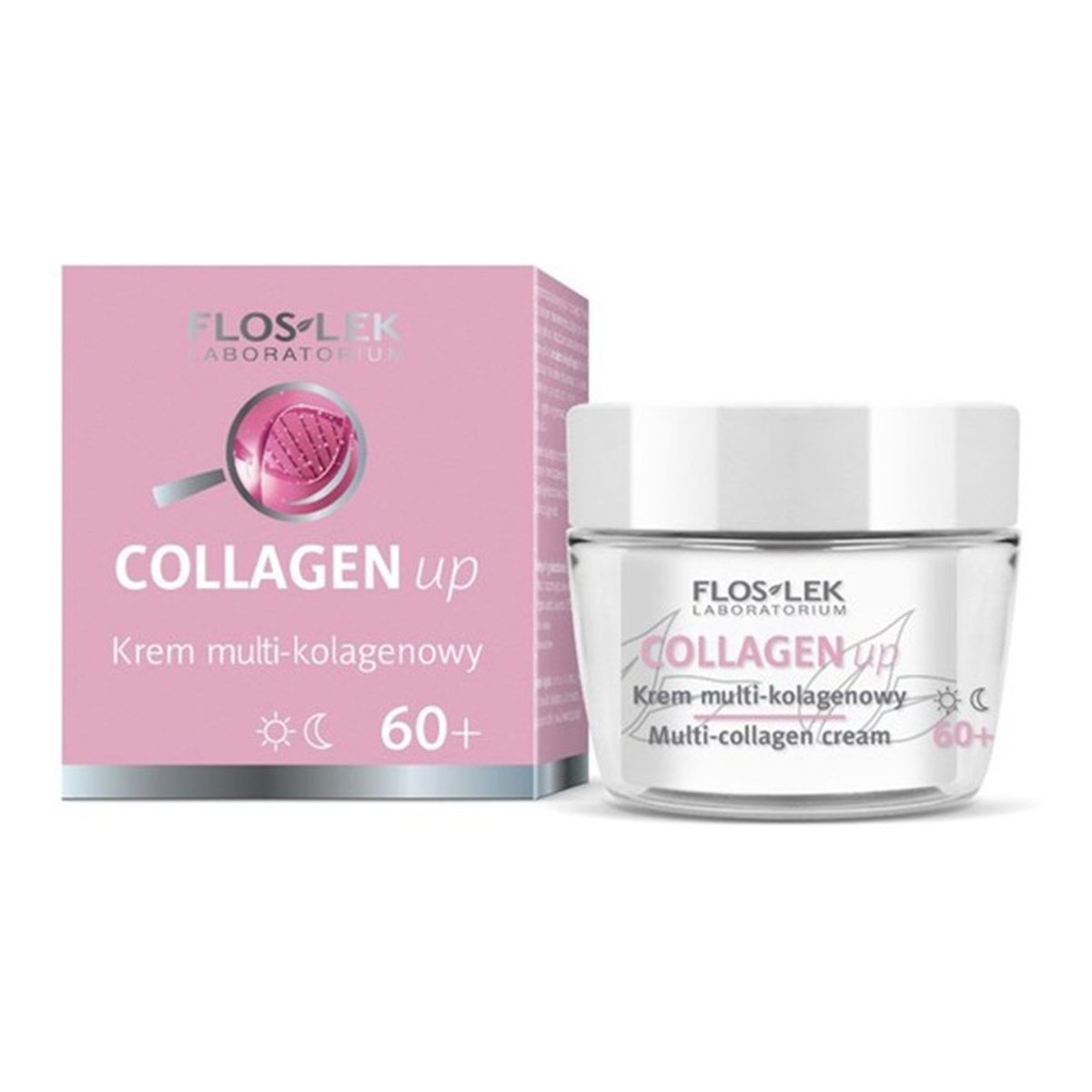 FlosLek Collagen Up Krem multi kolagenowy na dzień i noc 60+ 50ml