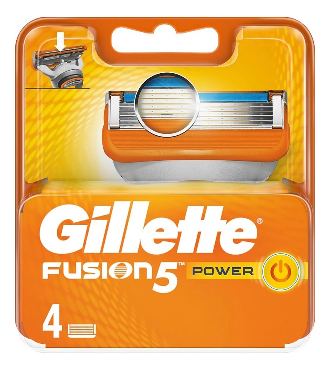 Wymienne ostrza do maszynki 4 szt.