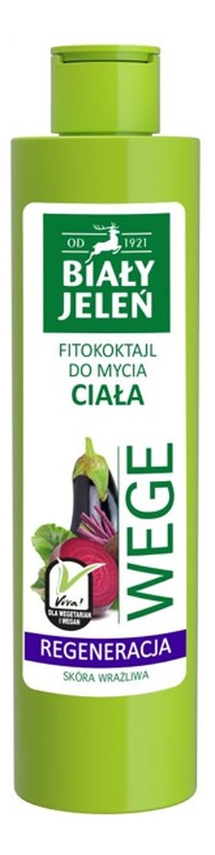 Fitokoktajl do mycia ciała regenerujący Burak i Bakłażan