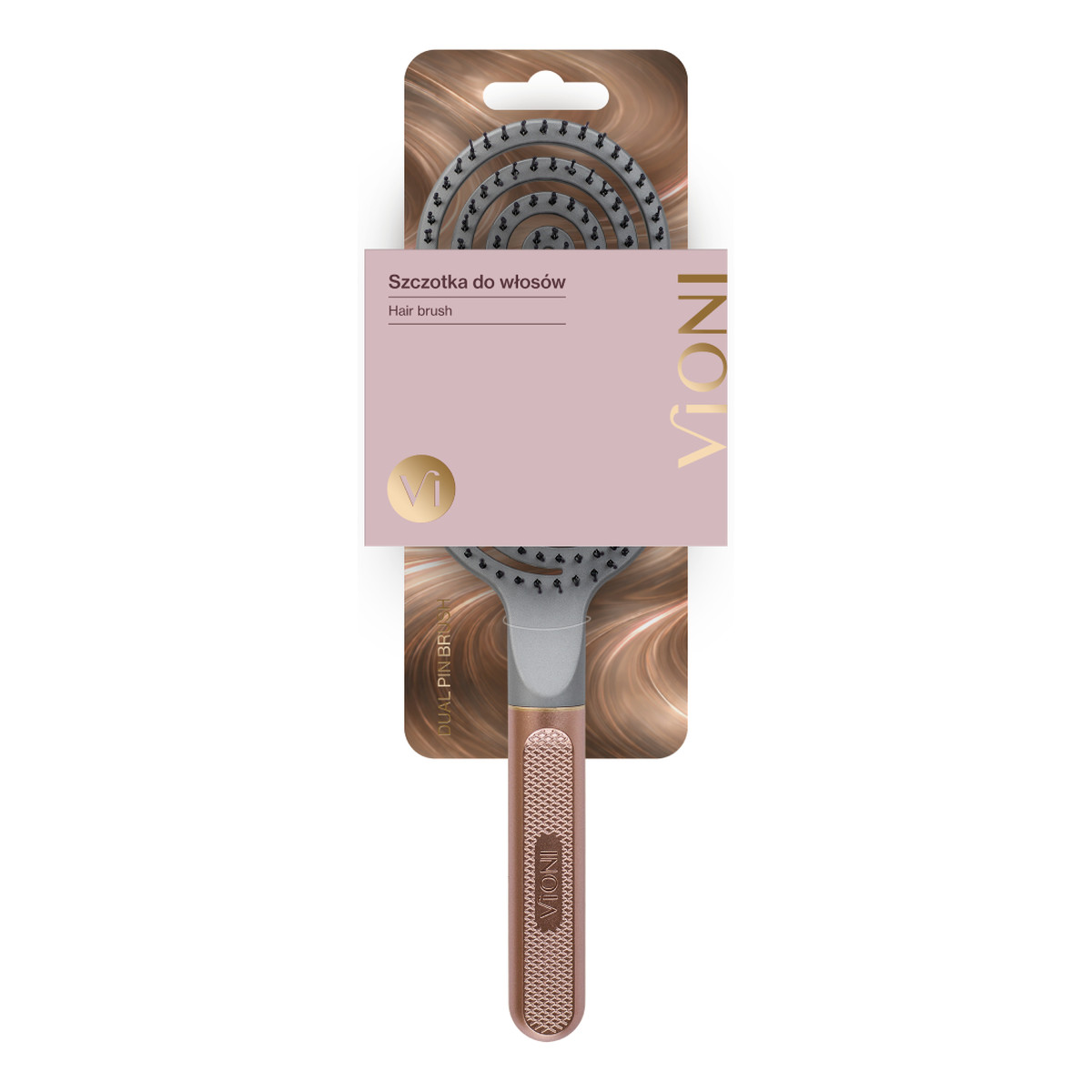 Vioni Dual Pin Brush szczotka do włosów średnia