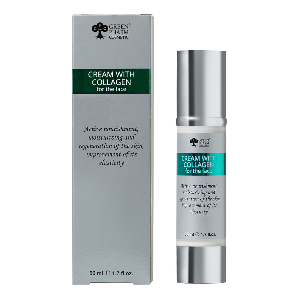 Green Pharm Cosmetics Krem do twarzy z kolagenem 50ml
