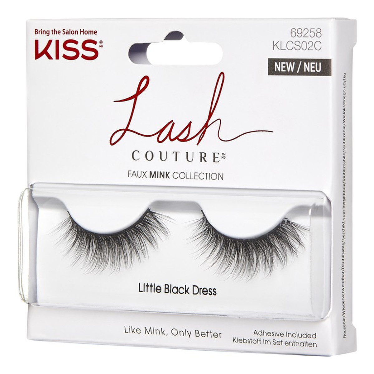 Kiss Lash Couture Sztuczne rzęsy Mink Collection - Little Black Dress