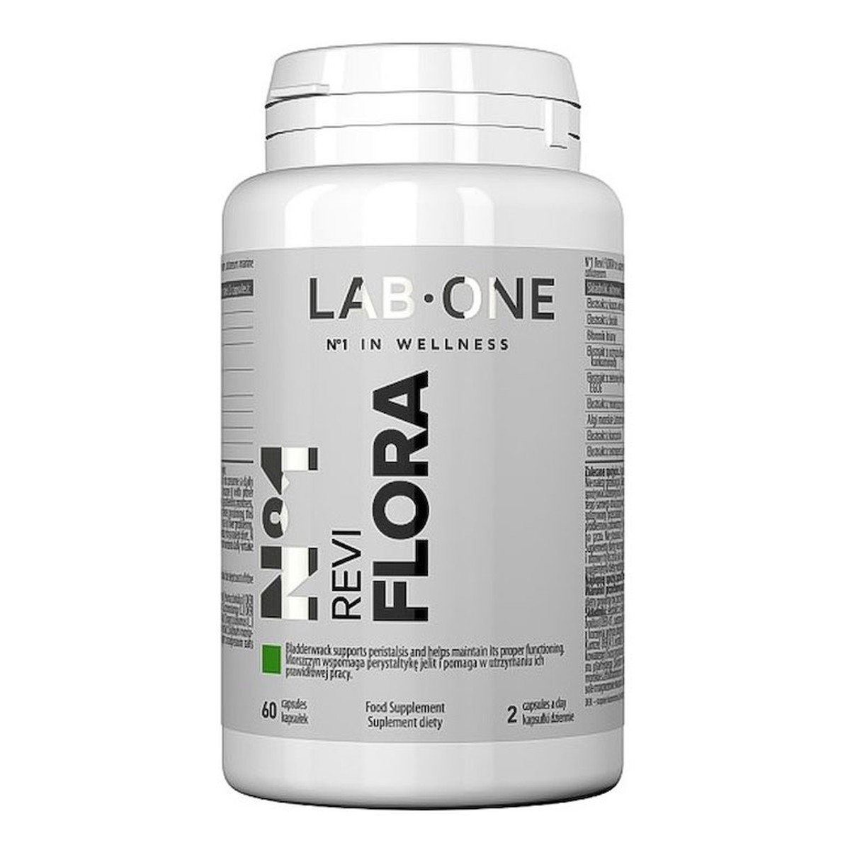 Lab One N°1 Revi Flora suplement diety 60 Kapsułek