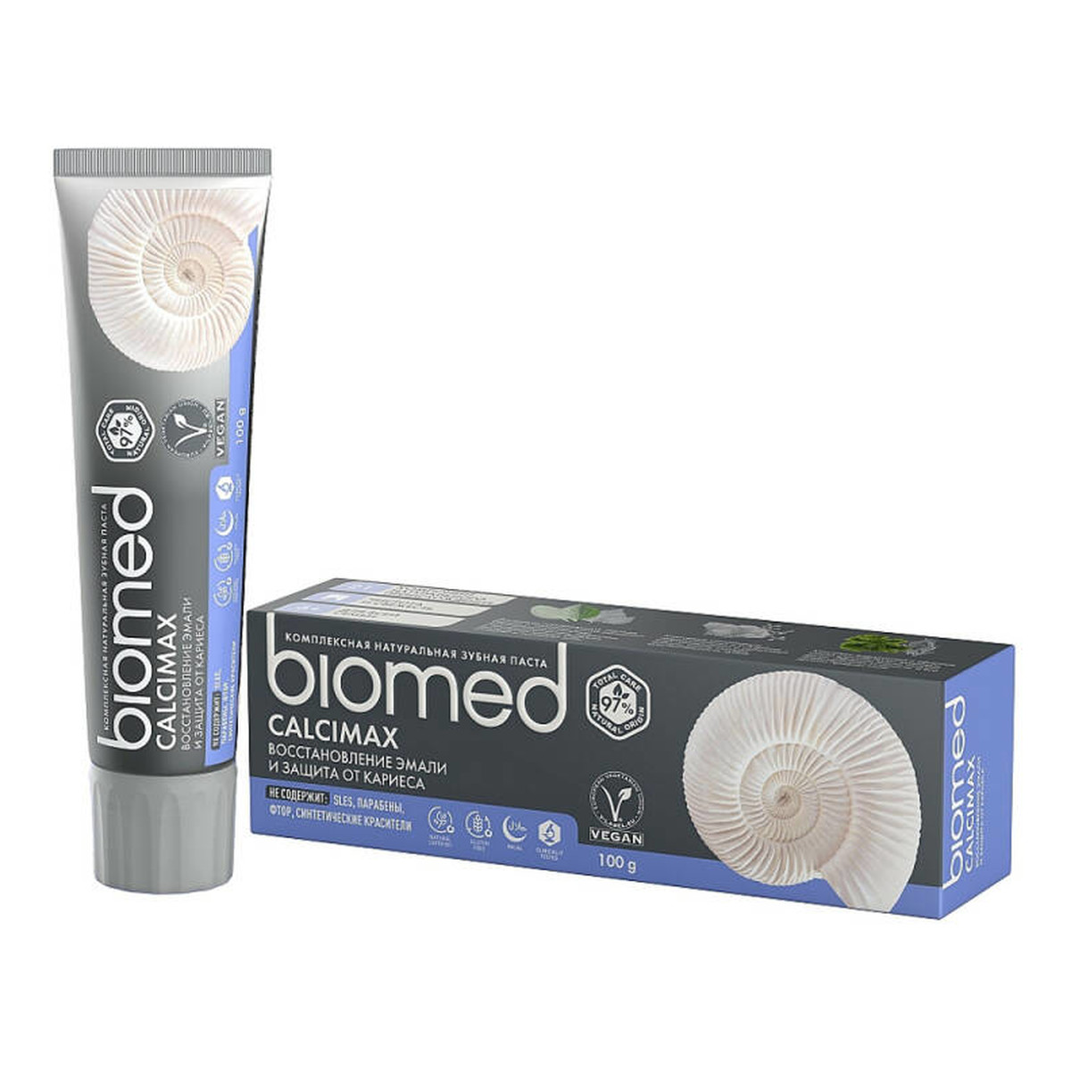 Biomed Biomed Calcimax Biomed Pasta Do Zębów Calcimax Wzmocnienie i Remineralizacja Szkliwa 100g