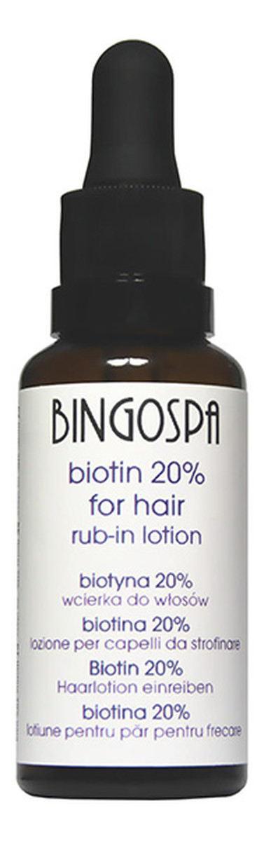 Wcierka do włosów Biotyna 20%