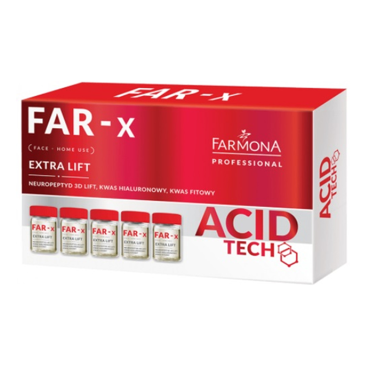 Farmona Professional Acid tech far-x ampułki liftingujące do użytku domowego 5x5ml 25ml