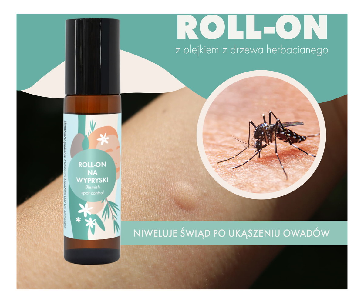 Roll-on na wypryski i ukąszenia owadów
