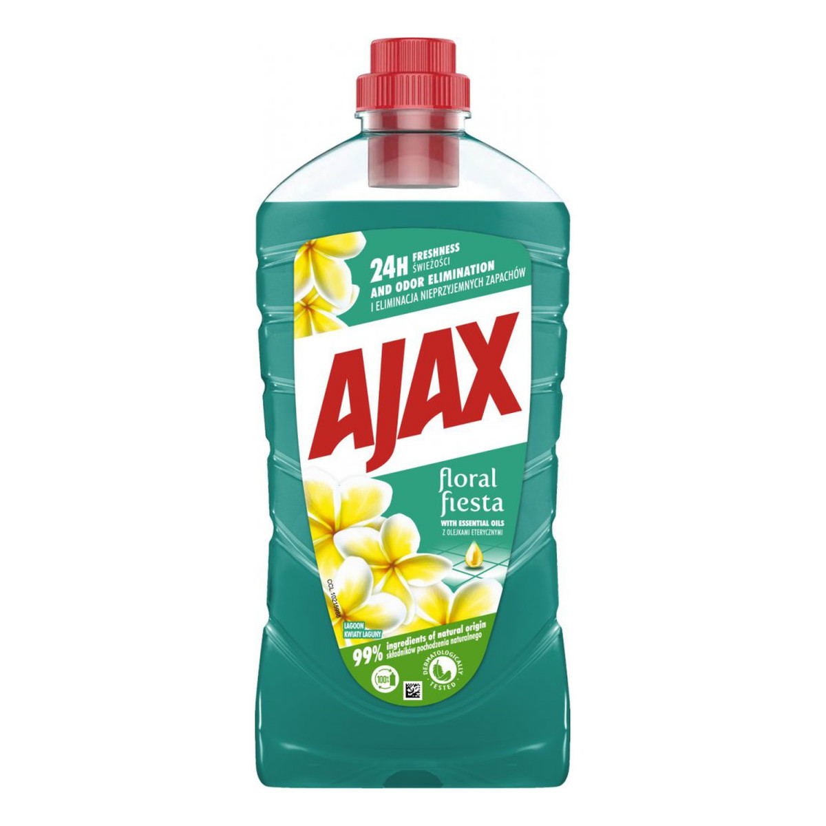 Ajax Floral Fiesta PŁYN DO MYCIA UNIWERSALNY NIEBIESKI KWIATY LAGUNY 1000ml