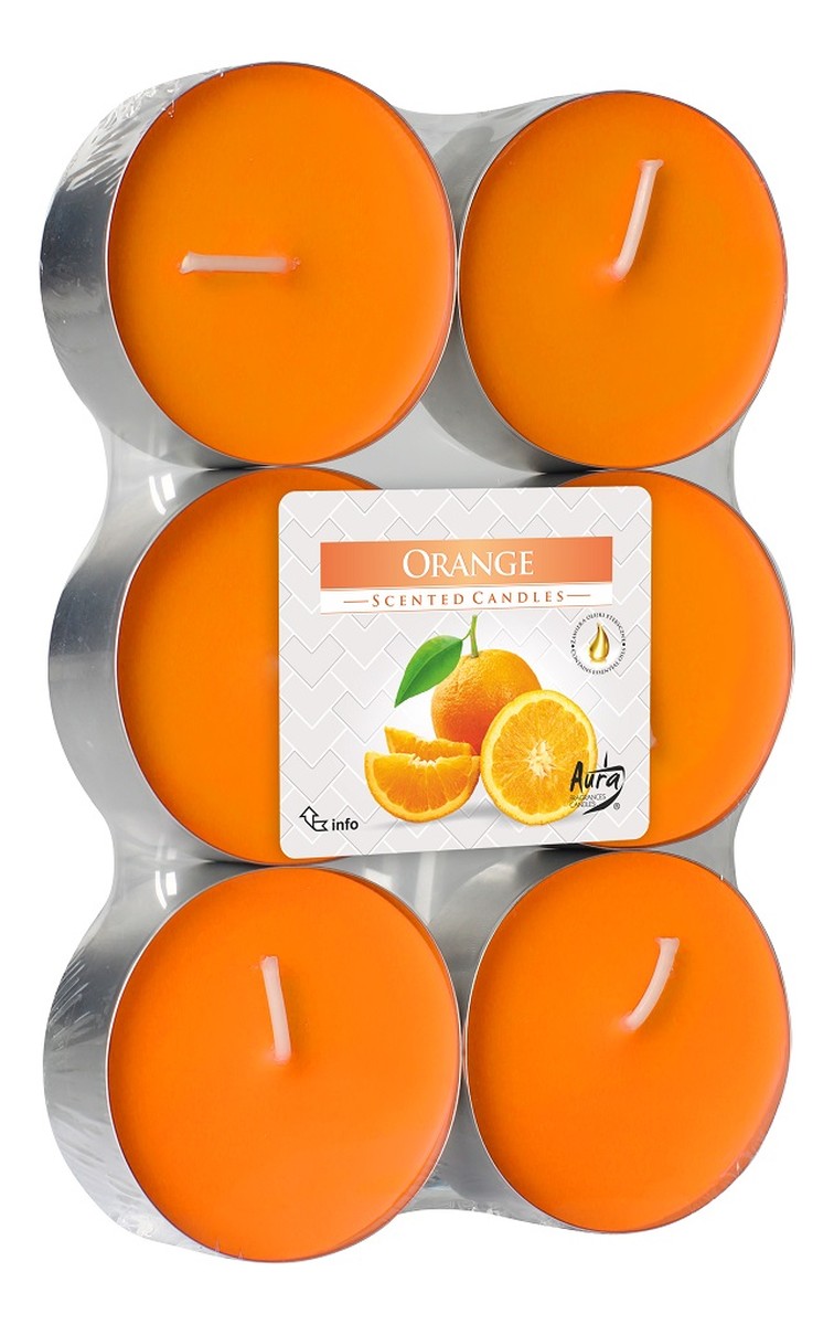 Podgrzewacze zapachowe maxi orange 6szt.