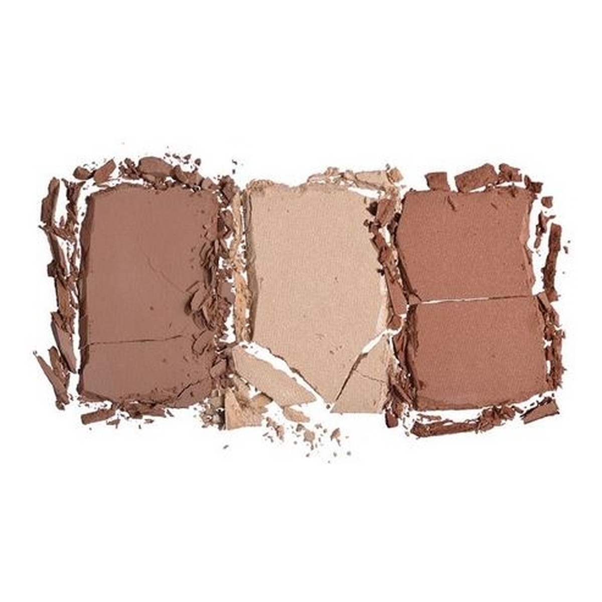 Wibo 3 STEPS TO PERFECT FACE Dark paleta do konturowania twarzy