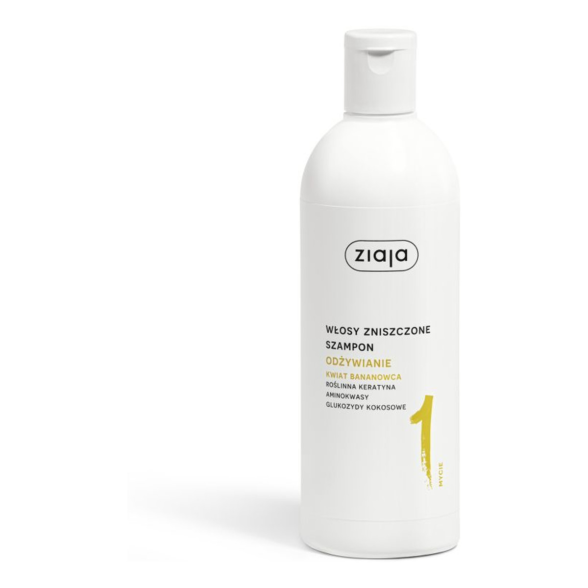 Ziaja Odżywianie Kwiat Bananowca szampon do włosów 400ml