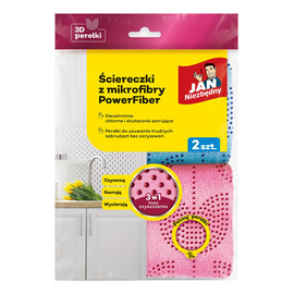 Ściereczki z mikrofibry PowerFiber 2 szt.