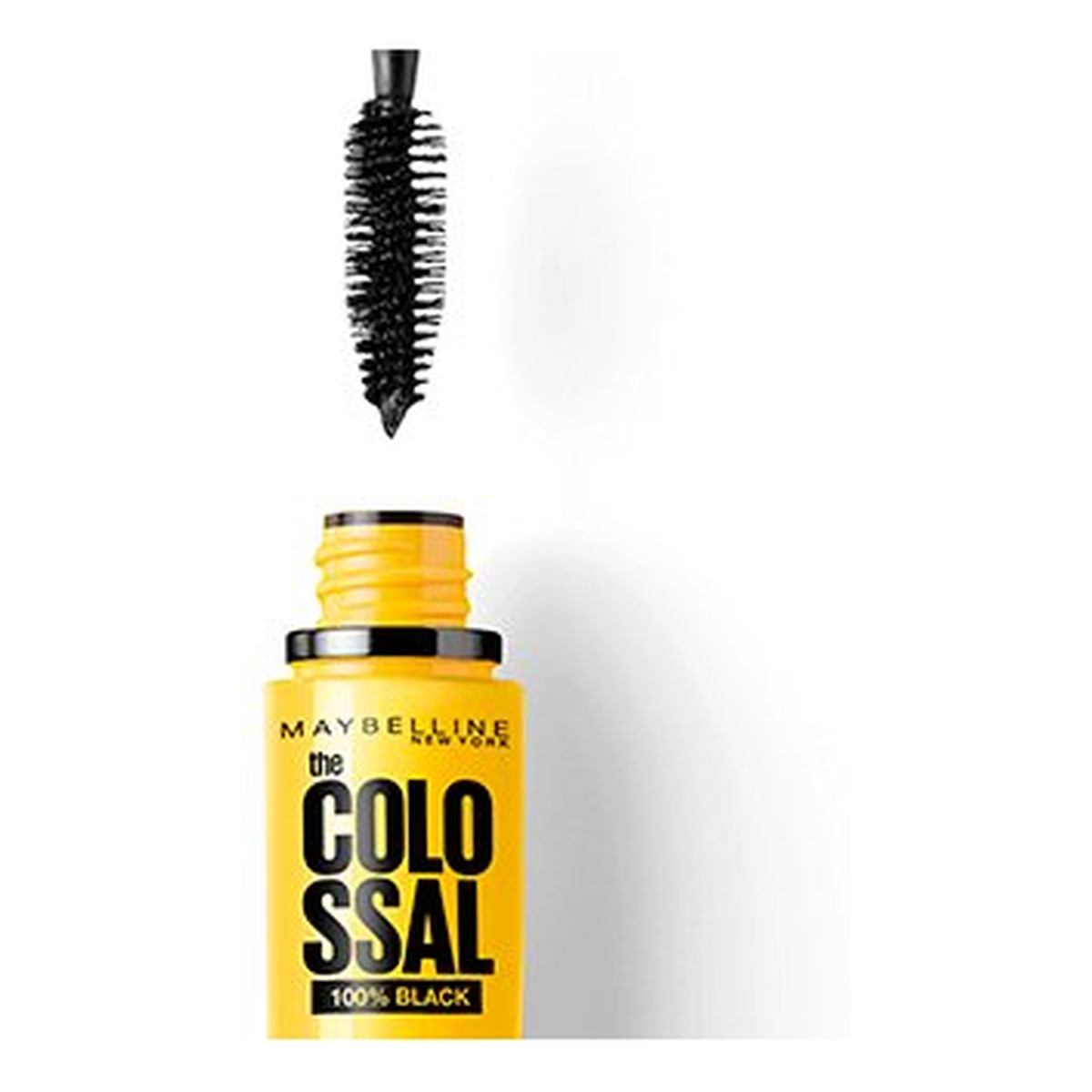Maybelline 100% Black The Colossal Volum`Express Tusz Do Rzęs 2x10ml