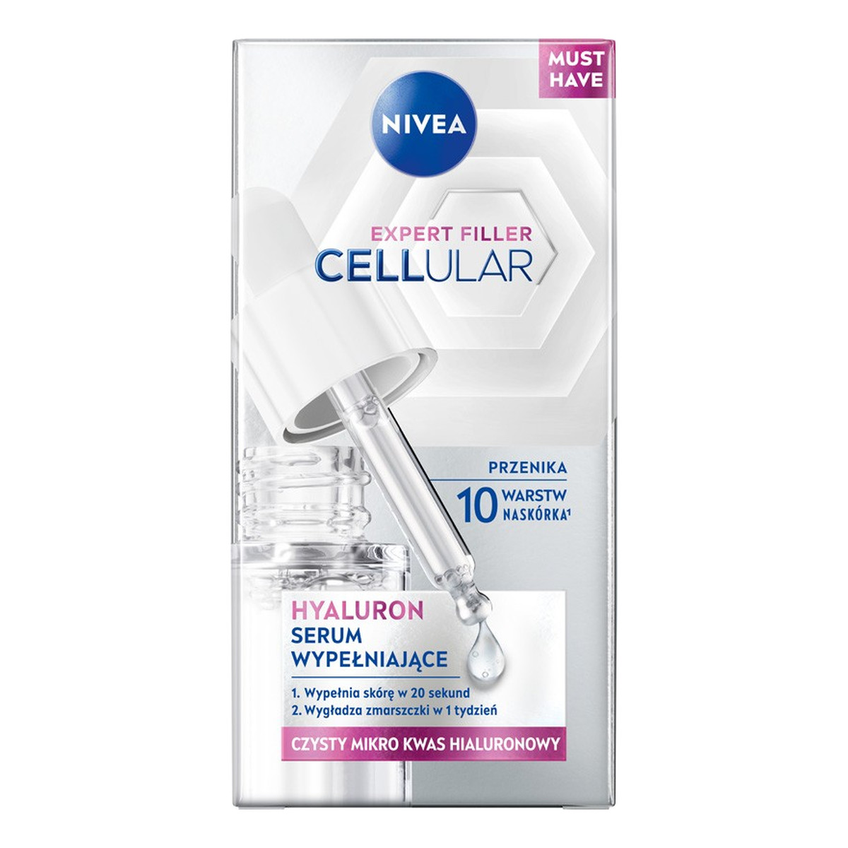 Nivea Cellular hyaluron serum wypełniające 15ml