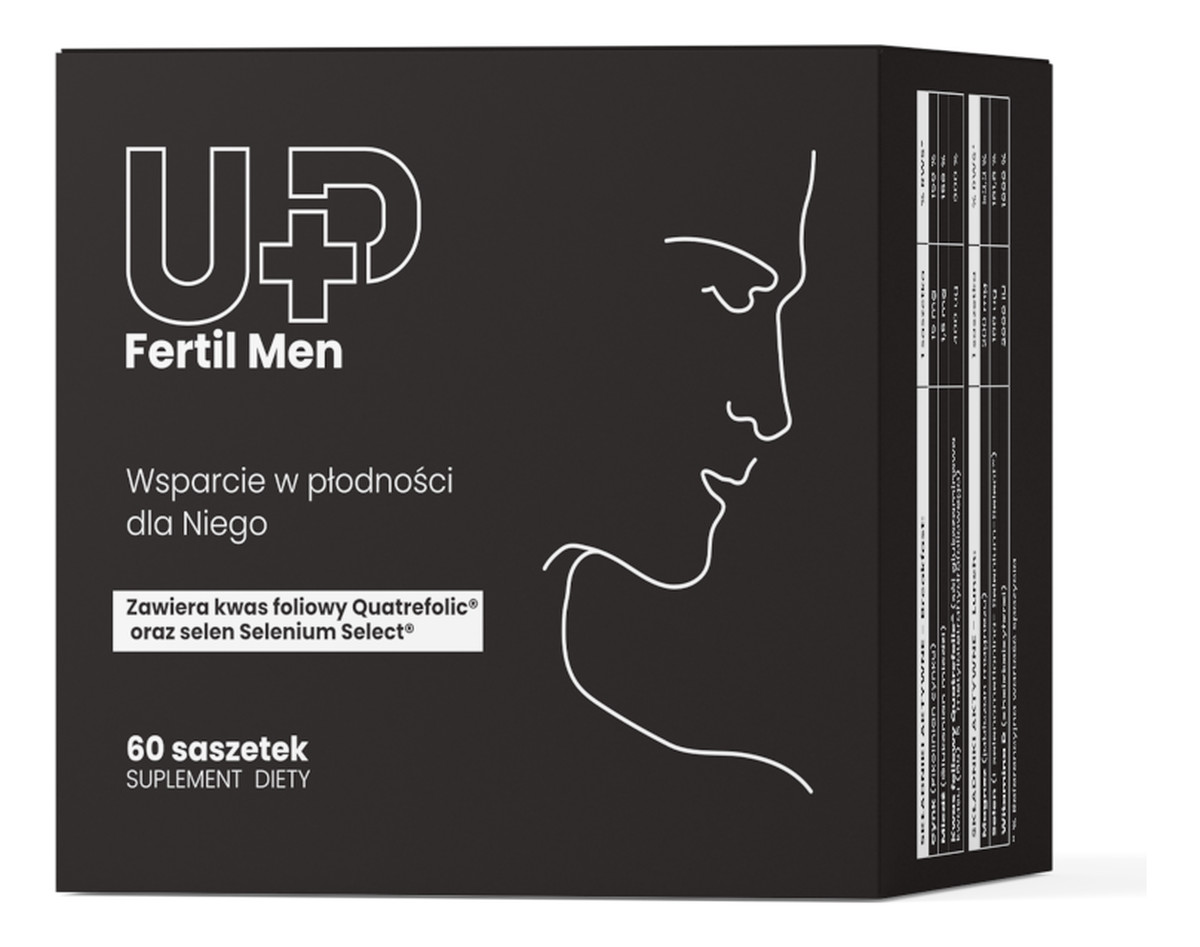 Fertil Men+ suplement diety 60 kapsułek + 30 saszetek