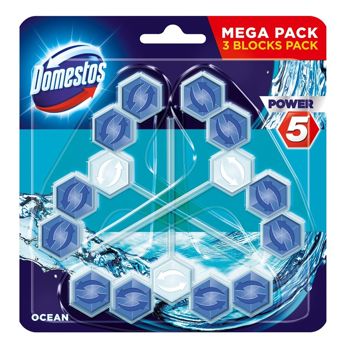 kostka toaletowa Ocean 3x55g