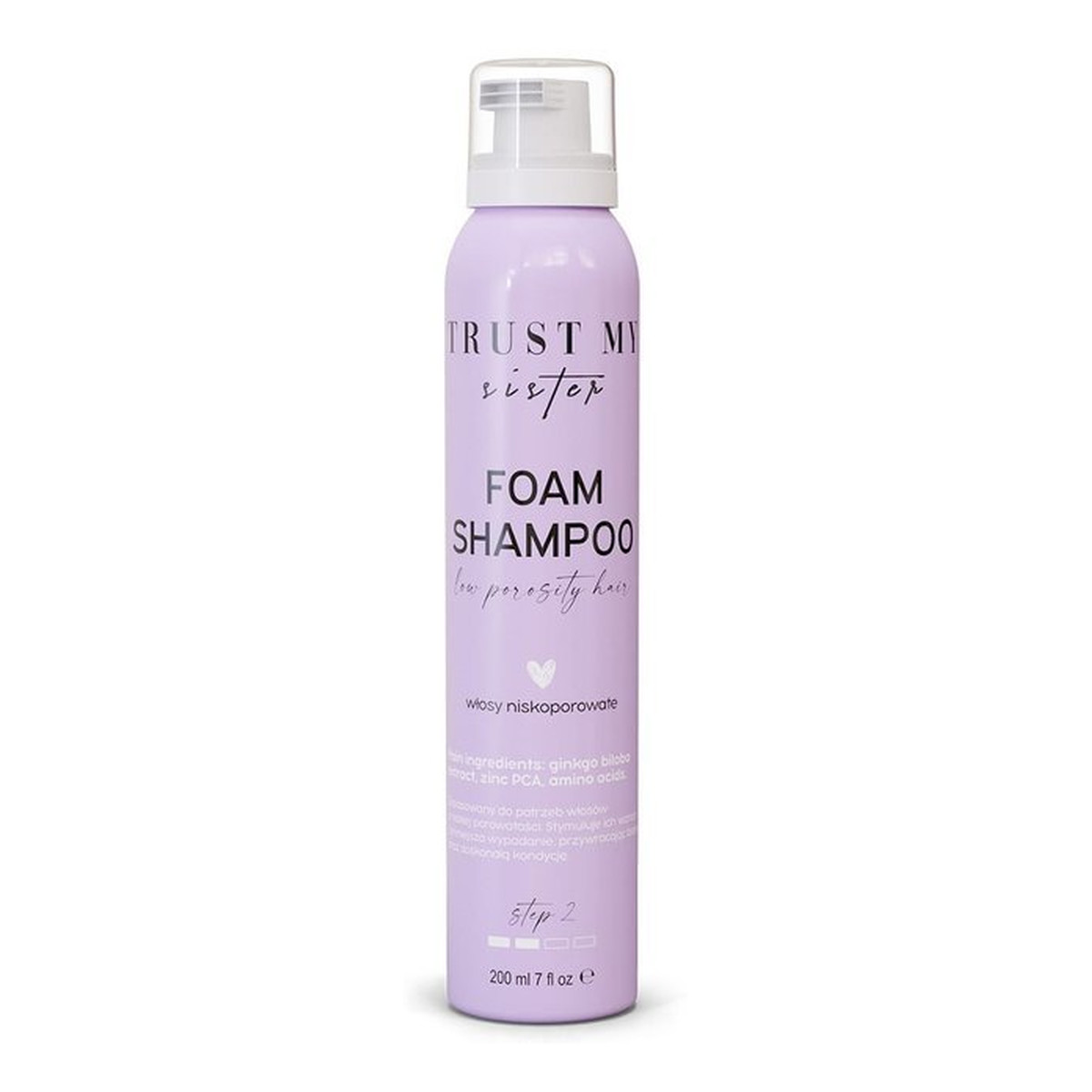 Trust My Sister Szampon do włosów niskoporowatych 200ml