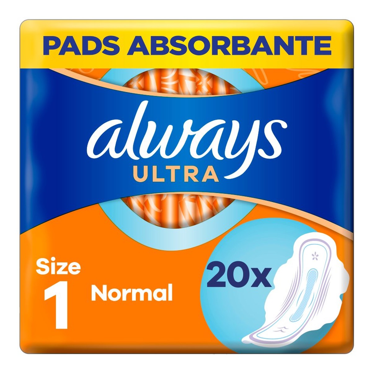 Always Ultra Normal Podpaski ze Skrzydełkami 20szt.