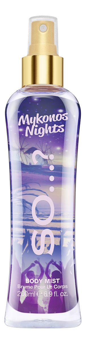 Mgiełka perfumowana do ciała mykonos nights