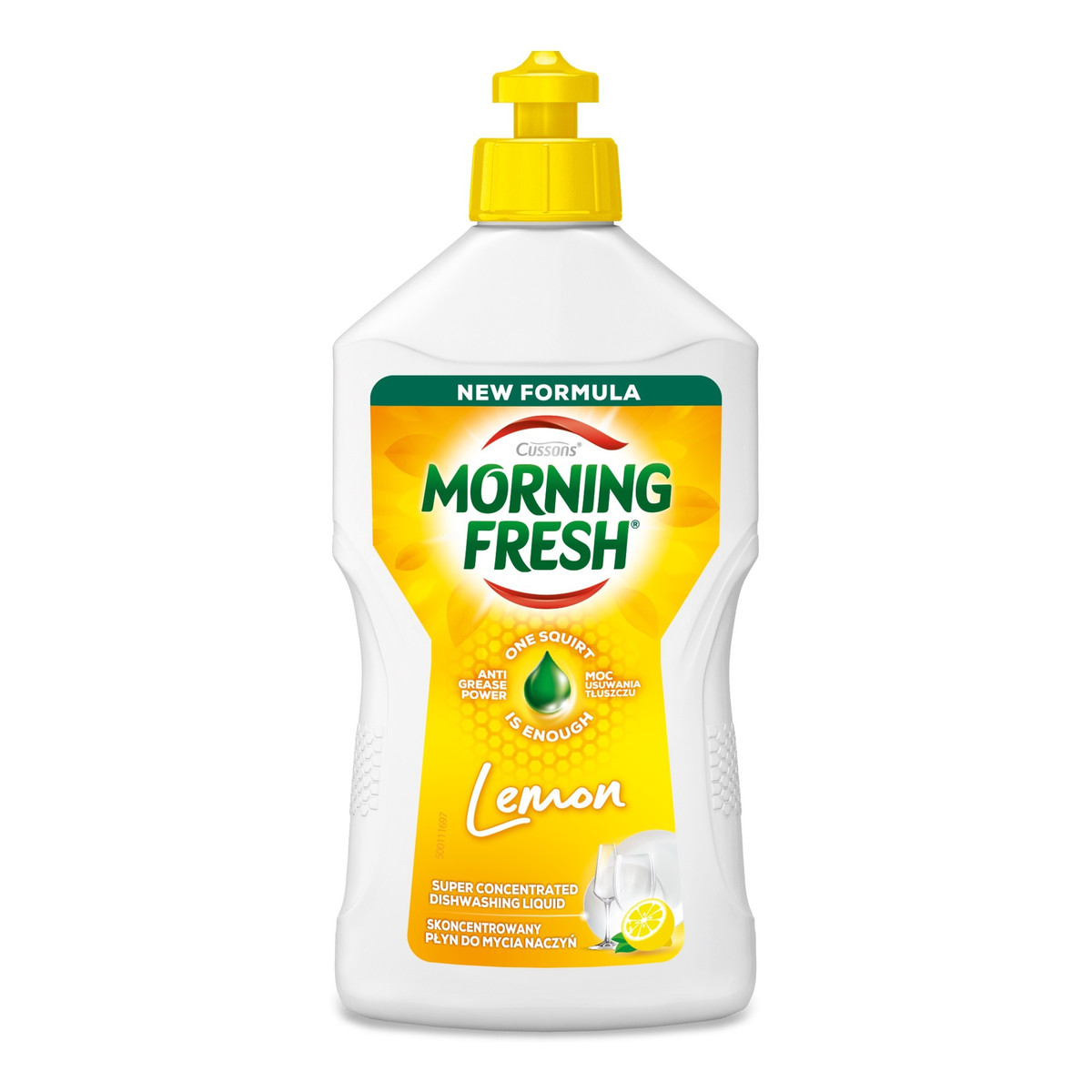 Sarantis Cussons morning fresh skoncentrowany płyn do mycia naczyń-lemon 400ml