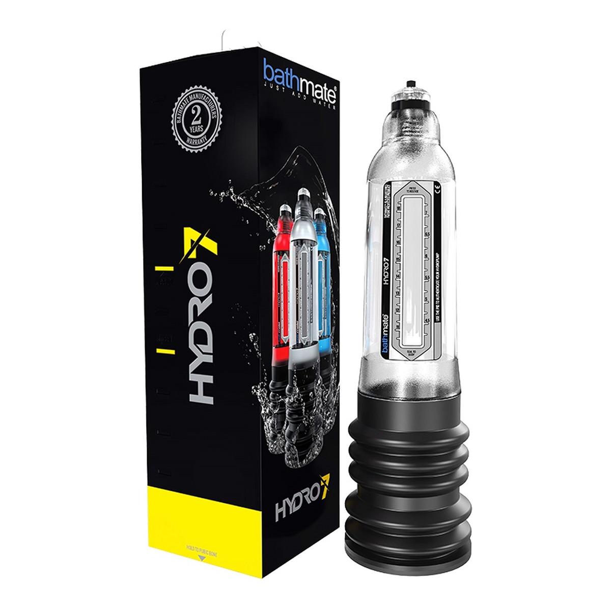 Bathmate Hydro7 pompka wodna powiększająca penisa transparent