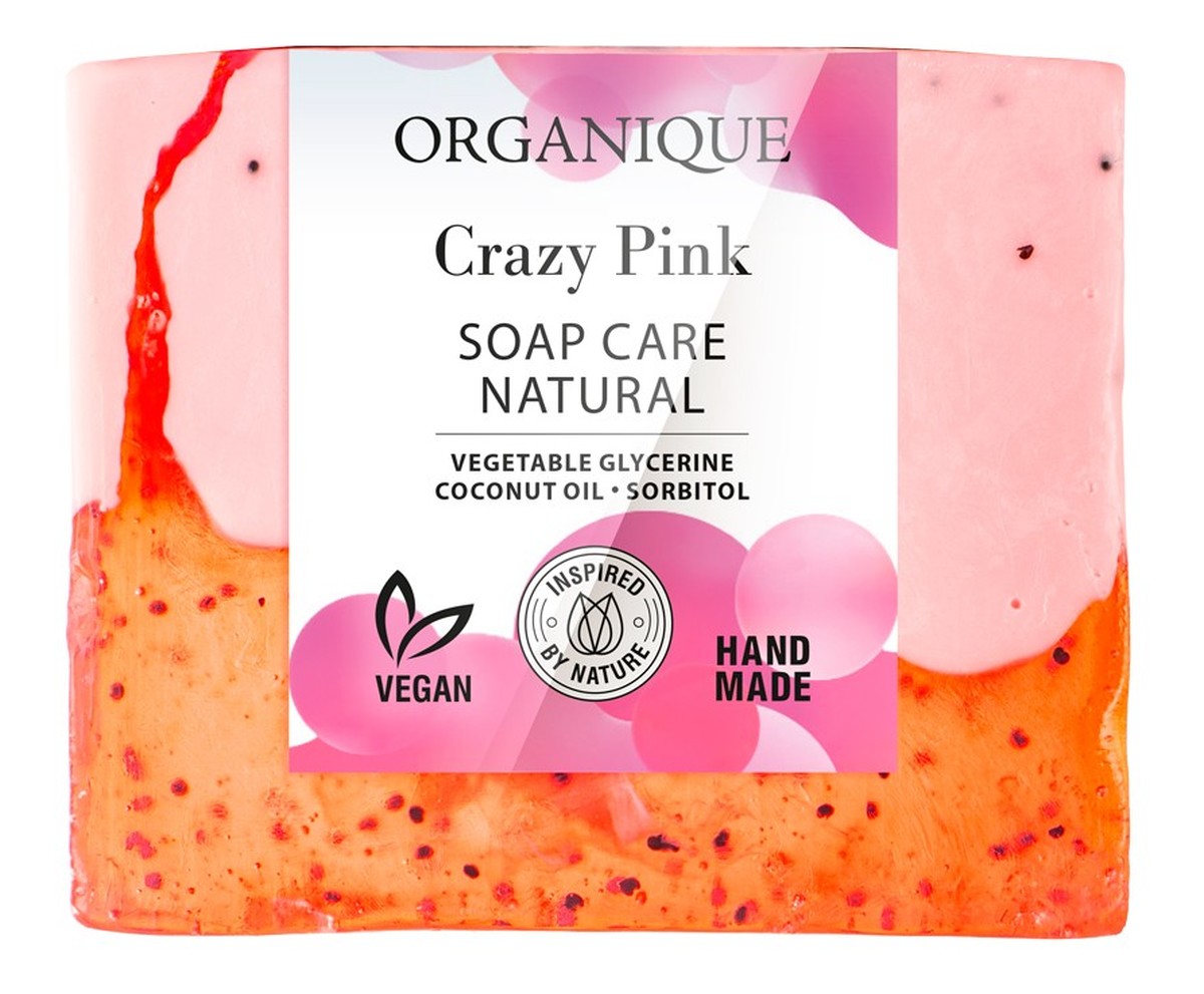 Mydło naturalnie pielęgnujące crazy pink