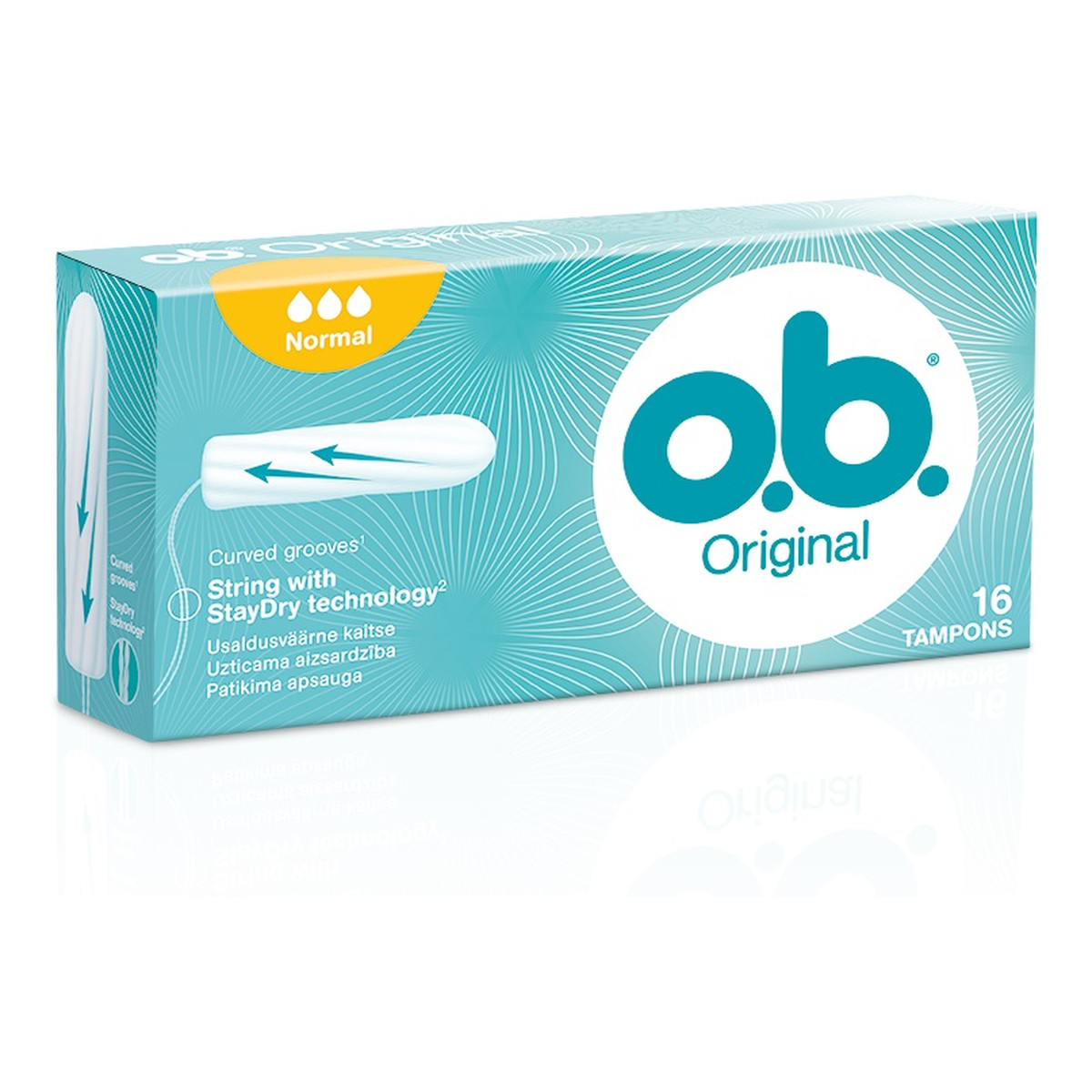 O.B. Original Normal Tampony 16szt