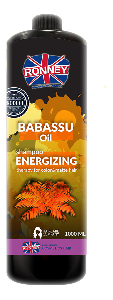 energetyzujący szampon z olejem babassu