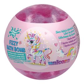 Musująca Kula do kąpieli z niespodzianką Unicorn - Cotton Candy (wata cukrowa)