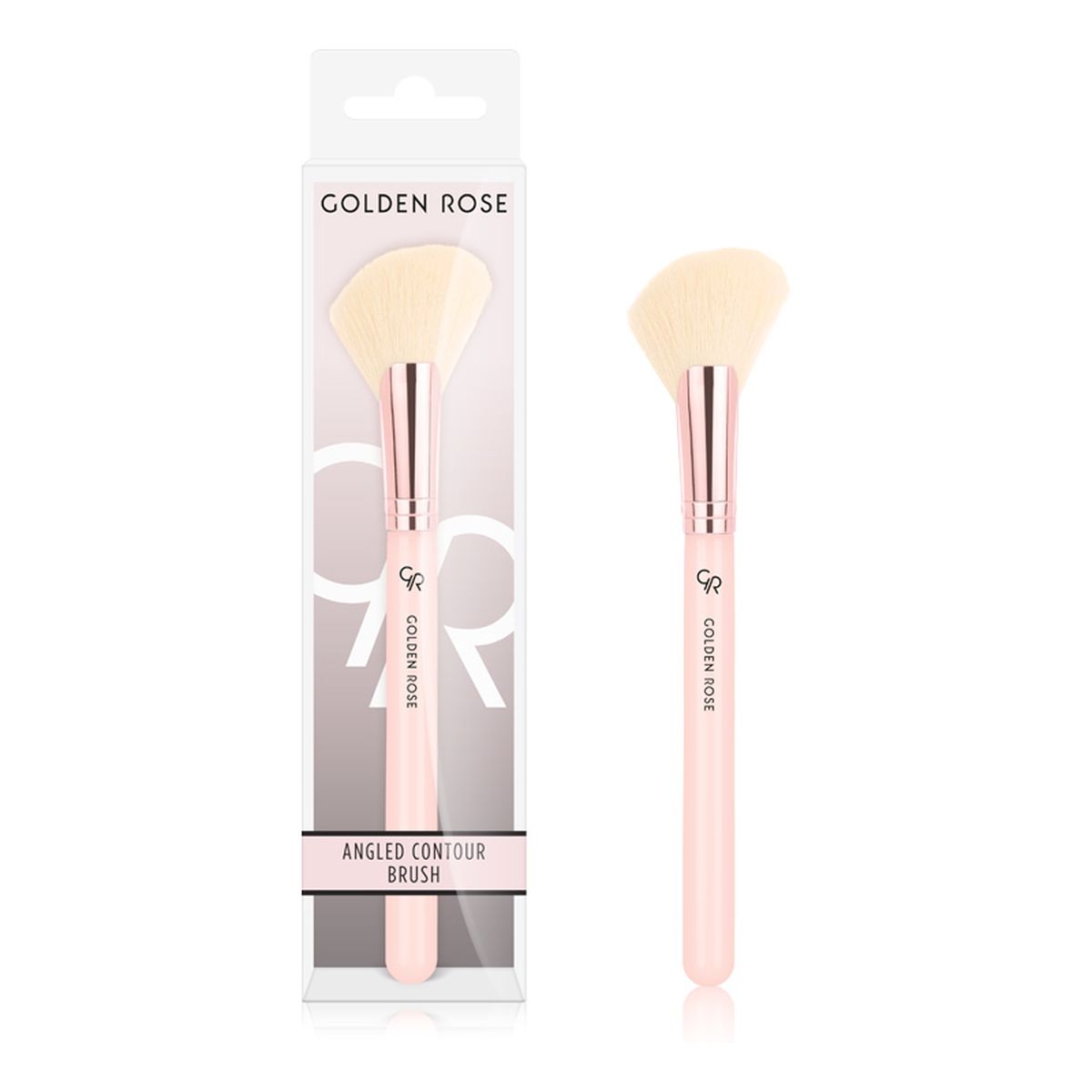 Golden Rose Angled Contour Brush Skośny pędzel do konturowania K-FIR-323