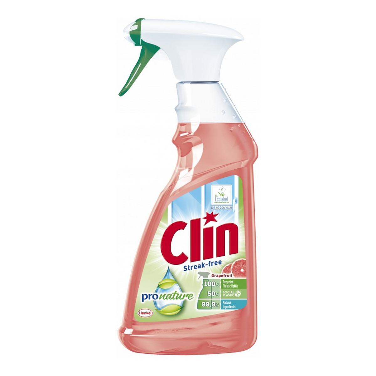 Clin Płyn do mycia szyb Grapefruit 500ml