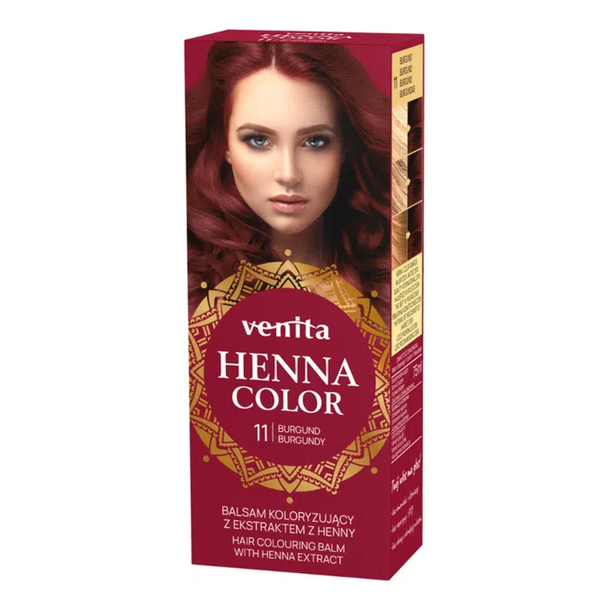 Venita HENNA COLOR Balsam koloryzujący z ekstraktem z henny TUBA 75ml