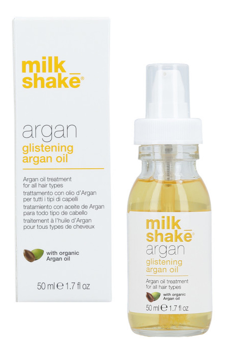 Argan Glistening Argan Oil Naturalny olejek arganowy do włosów zniszczonych