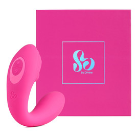 Pearl vibe stimulator ssący wibrator punktu g pink